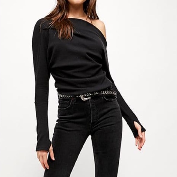 We The Free Tops - We The Free Fuji thermal off the shoulder top.